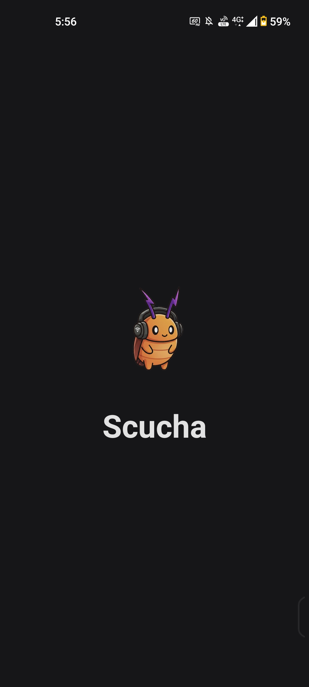 Scucha Splash Screen